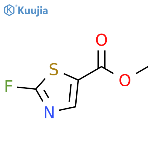 Methyl 2-fluorothiazole-5-carboxylate structure