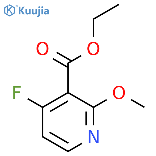Ethyl 4-fluoro-2-methoxynicotinate structure
