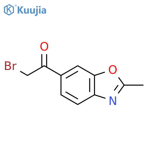 6-(2-Bromoacetyl)-2-methylbenzo[d]oxazole structure