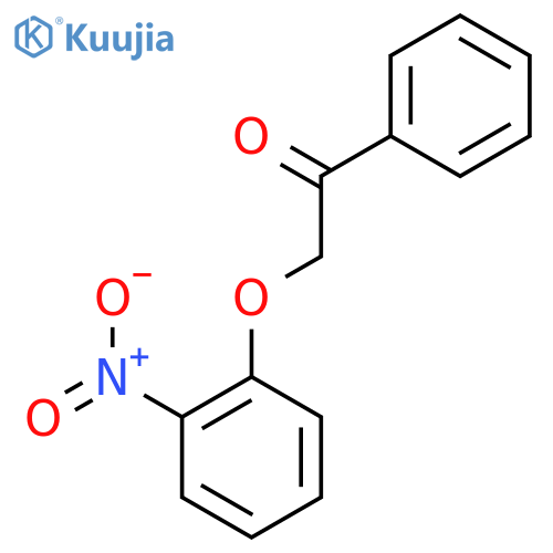 Ethanone, 2-(2-nitrophenoxy)-1-phenyl- structure