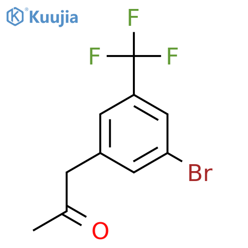1-(3-Bromo-5-(trifluoromethyl)phenyl)propan-2-one structure