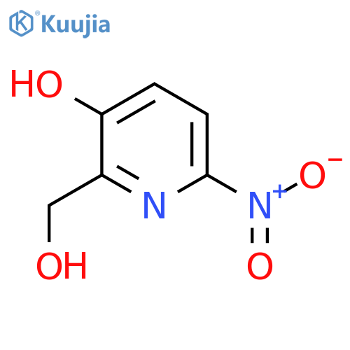 3-Hydroxy-6-nitropyridine-2-methanol structure