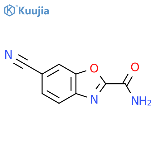 6-Cyanobenzo[d]oxazole-2-carboxamide structure