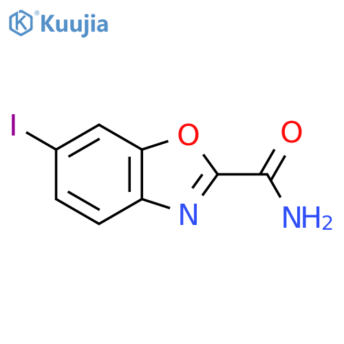 6-Iodobenzo[d]oxazole-2-carboxamide structure