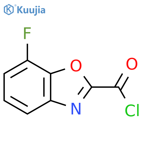 7-Fluorobenzo[d]oxazole-2-carbonyl chloride structure