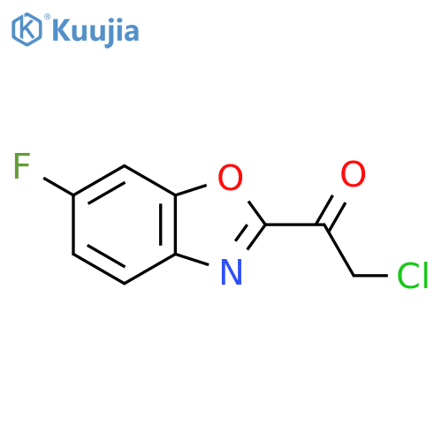 2-(2-Chloroacetyl)-6-fluorobenzo[d]oxazole structure