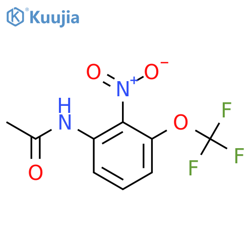 2'-Nitro-3'-(trifluoromethoxy)acetanilide structure