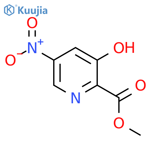 Methyl 3-hydroxy-5-nitropicolinate structure