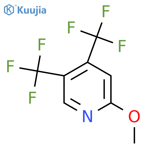 4,5-Bis(trifluoromethyl)-2-methoxypyridine structure