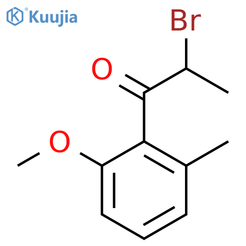 2-(2-Bromopropanoyl)-3-methylanisole structure