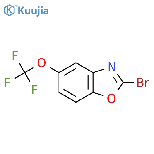2-Bromo-5-(trifluoromethoxy)benzo[d]oxazole structure