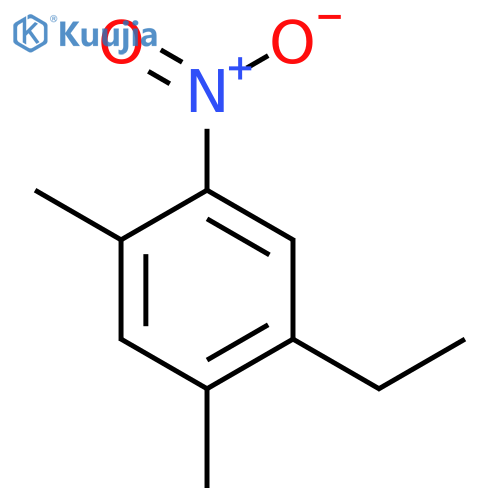 1,5-Dimethyl-2-ethyl-4-nitrobenzene structure