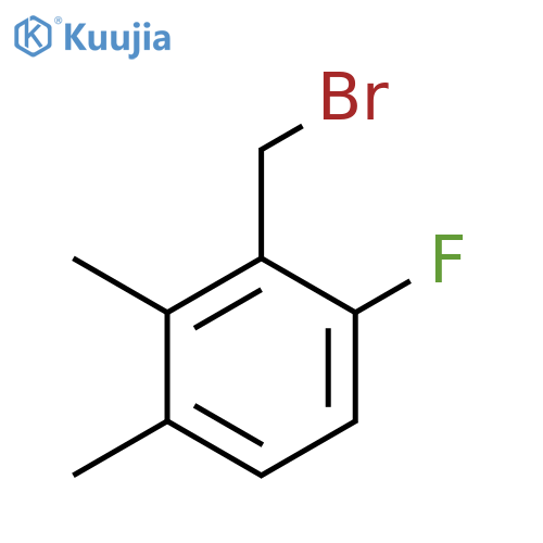 2,3-Dimethyl-6-fluorobenzyl bromide structure