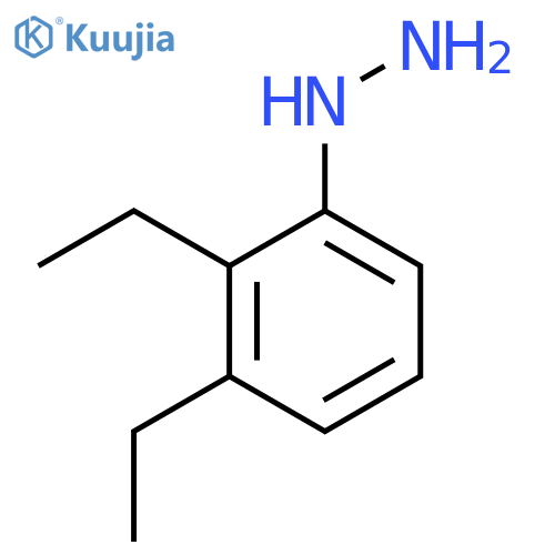 2,3-Diethylphenylhydrazine structure