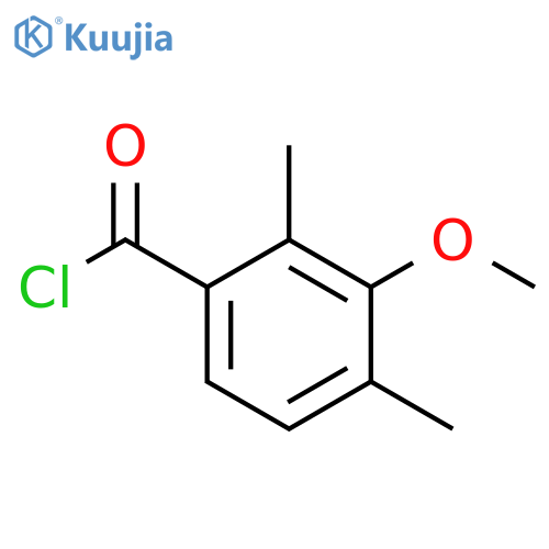 2,4-Dimethyl-3-methoxybenzoyl chloride structure
