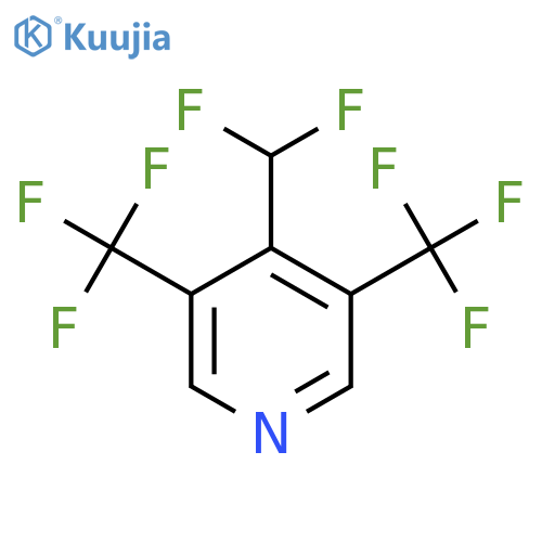 3,5-Bis(trifluoromethyl)-4-(difluoromethyl)pyridine structure