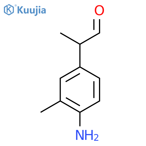 4-Amino-3-methylphenylpropanal structure