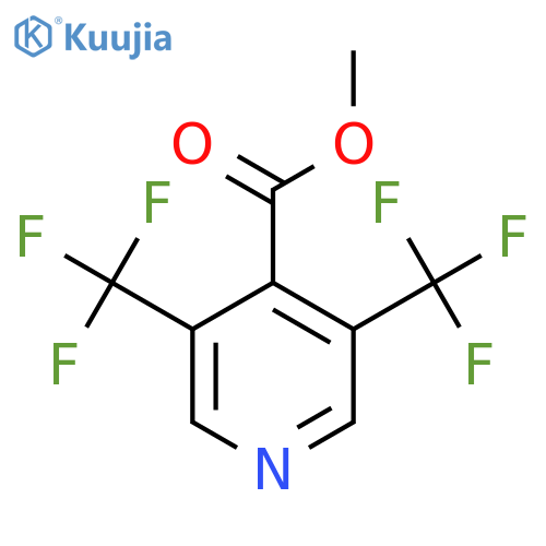 Methyl 3,5-bis(trifluoromethyl)isonicotinate structure