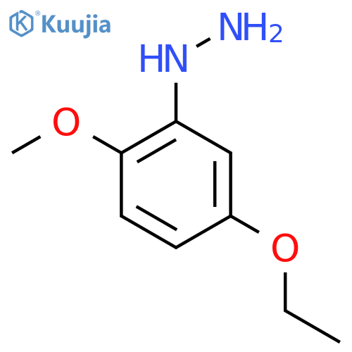 5-Ethoxy-2-methoxyphenylhydrazine structure