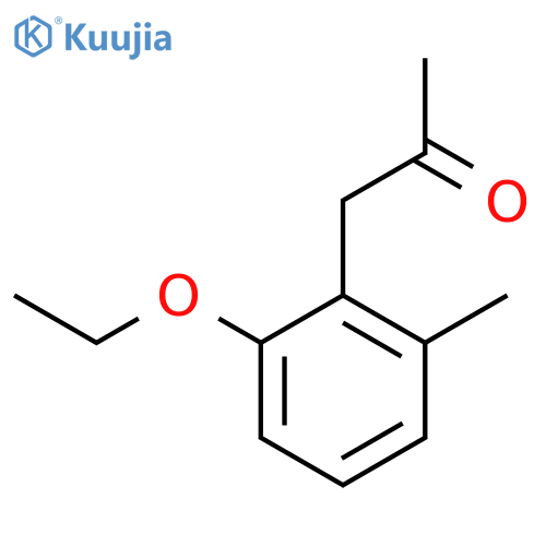 1-(2-Ethoxy-6-methylphenyl)propan-2-one structure