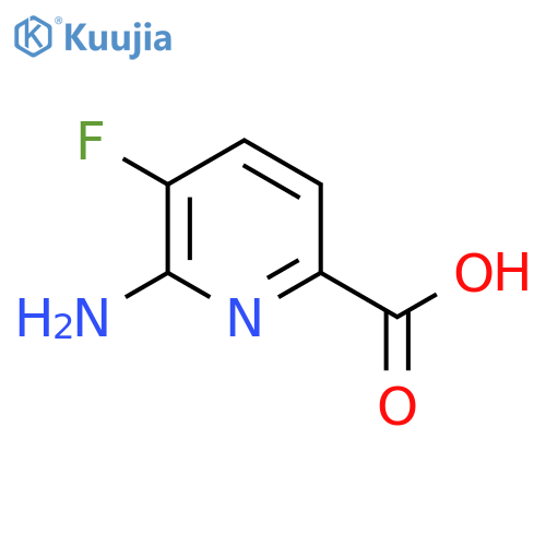 6-Amino-5-fluoropicolinic acid structure
