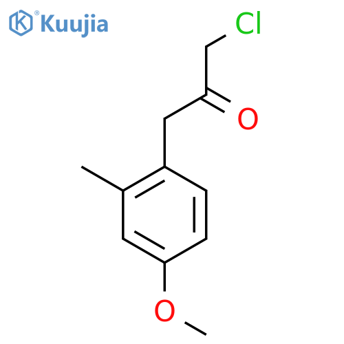 4-(3-Chloro-2-oxopropyl)-3-methylanisole structure