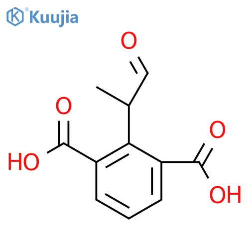 2,6-Dicarboxyphenylpropanal structure