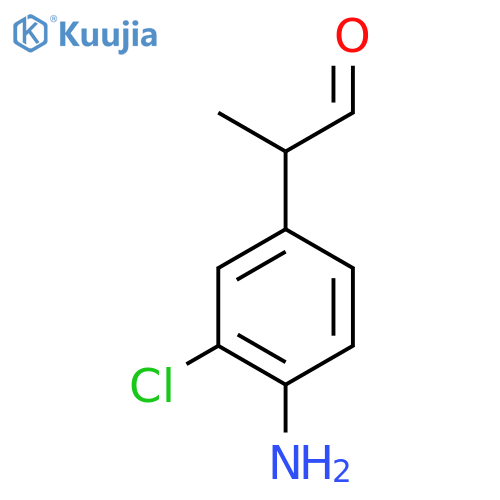 4-Amino-3-chlorophenylpropanal structure
