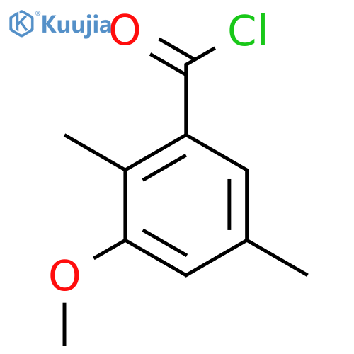 2,5-Dimethyl-3-methoxybenzoyl chloride structure