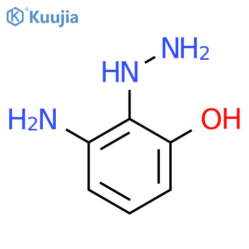 2-Amino-6-hydroxyphenylhydrazine structure