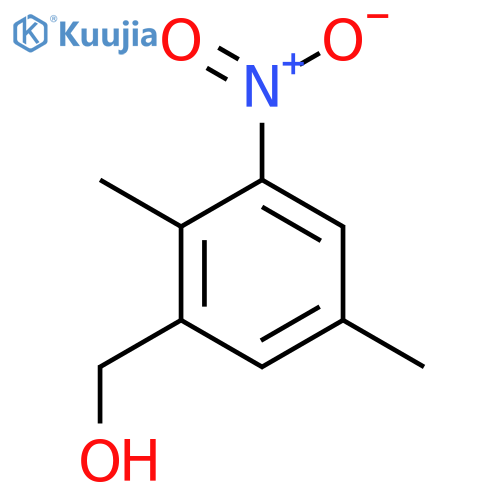 2,5-Dimethyl-3-nitrobenzyl alcohol structure