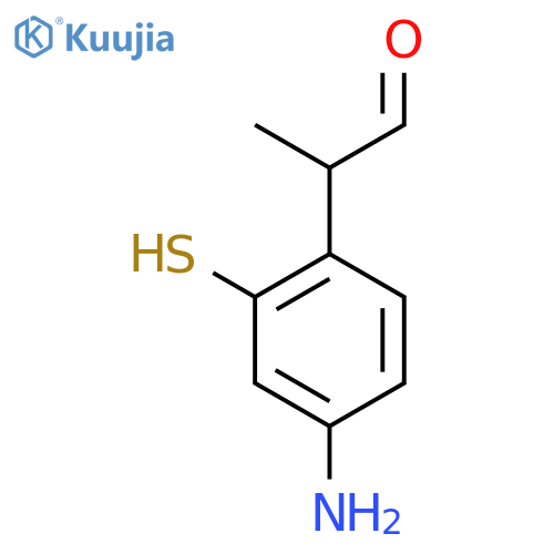 4-Amino-2-mercaptophenylpropanal structure