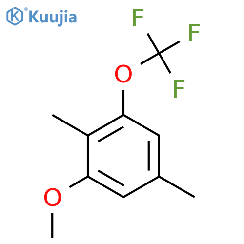 2,5-Dimethyl-3-(trifluoromethoxy)anisole structure