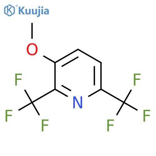 2,6-Bis(trifluoromethyl)-3-methoxypyridine structure