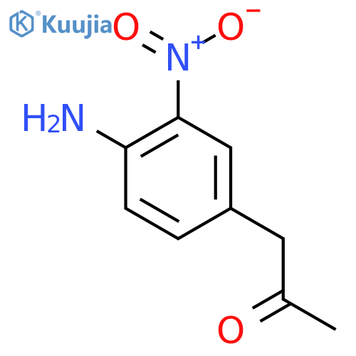 1-(4-Amino-3-nitrophenyl)propan-2-one structure