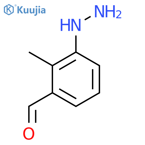 3-Formyl-2-methylphenylhydrazine structure