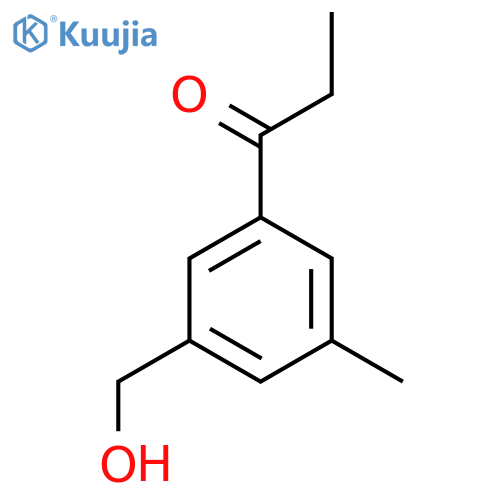 3-Methyl-5-propionylbenzyl alcohol structure
