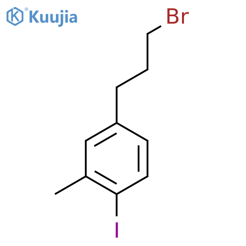 5-(3-Bromopropyl)-2-iodotoluene structure