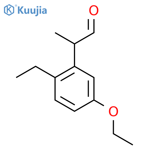 5-Ethoxy-2-ethylphenylpropanal structure