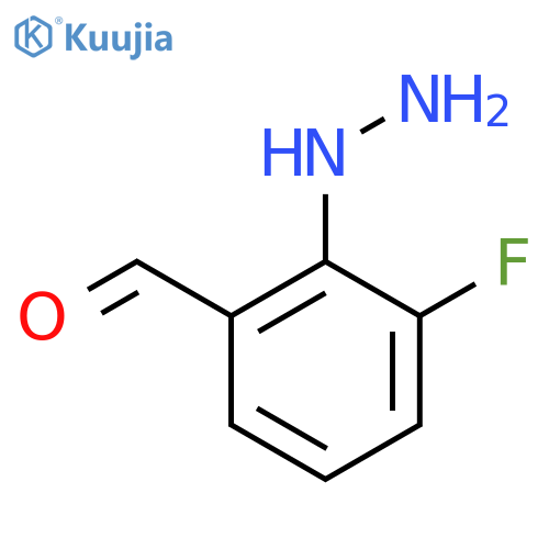 2-Fluoro-6-formylphenylhydrazine structure