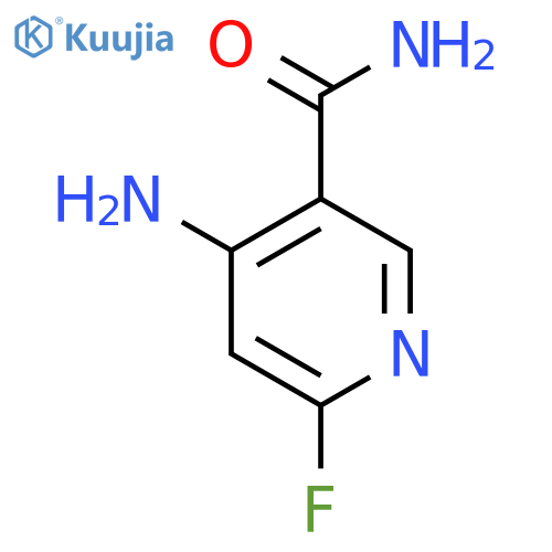 4-Amino-6-fluoronicotinamide structure
