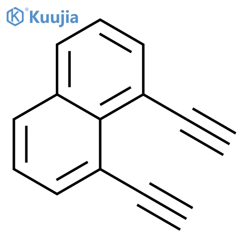 Naphthalene,1,8-diethynyl- structure