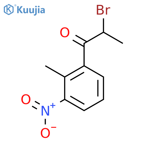 2-(2-Bromopropanoyl)-6-nitrotoluene structure