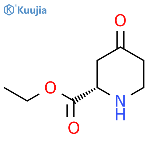 (S)-Ethyl 4-oxopiperidine-2-carboxylate structure