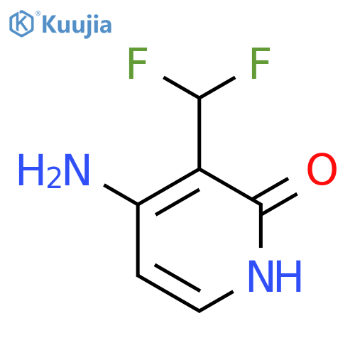 4-Amino-3-(difluoromethyl)-2-hydroxypyridine structure