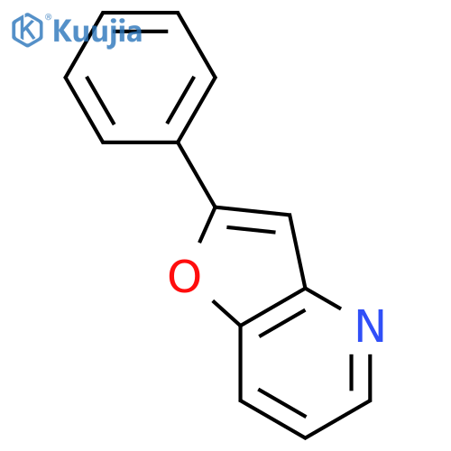 Furo[3,2-b]pyridine,2-phenyl- structure