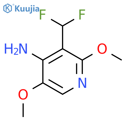 4-Amino-3-(difluoromethyl)-2,5-dimethoxypyridine structure