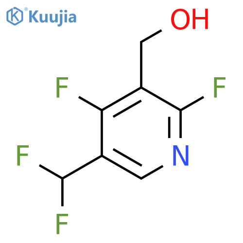 2,4-Difluoro-5-(difluoromethyl)pyridine-3-methanol structure