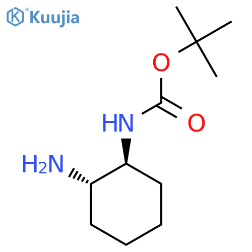 tert-butyl N-[(1S,2S)-2-aminocyclohexyl]carbamate structure