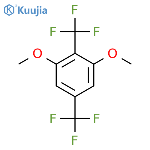 1,4-Bis(trifluoromethyl)-2,6-dimethoxybenzene structure